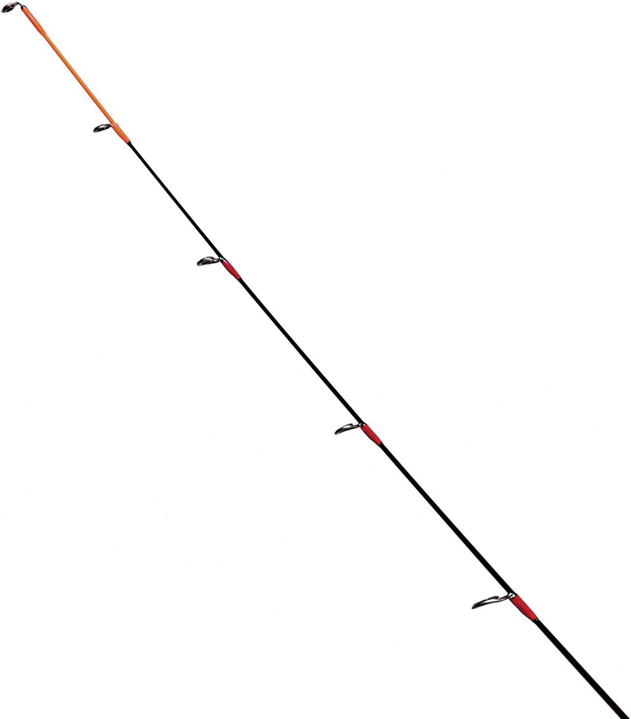 imageEagle Claw EC25 Medium Light Spinning Combo 28quot BlackRed