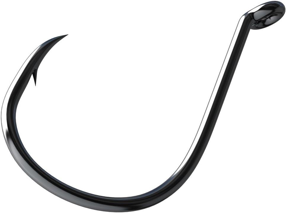 imageEagle Claw Nickel Offset Up Eye Barbed Octopus Hook 1Piece High Carbon Steel PanfishMulti