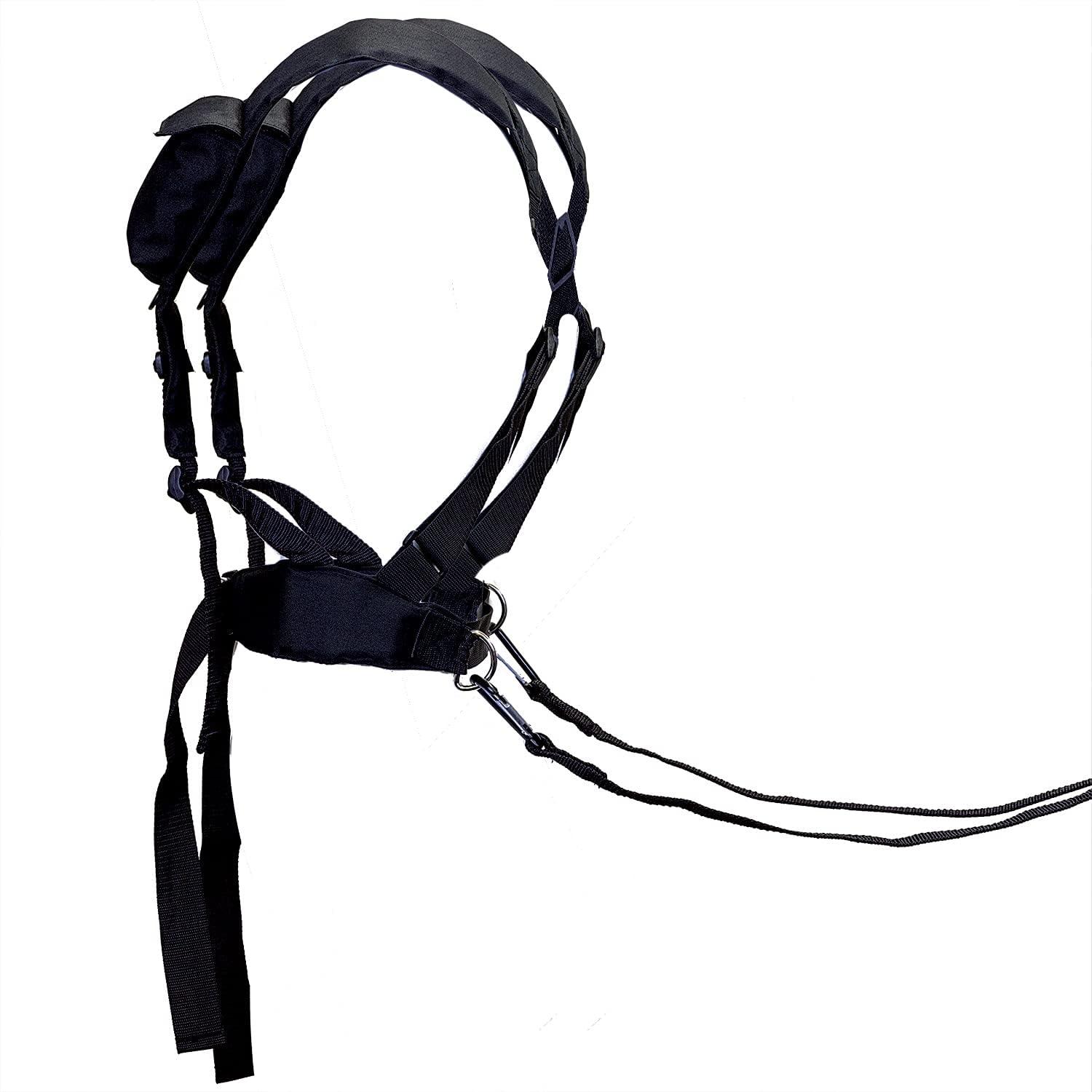 imageEagle Claw Sled Harness Black Adjustable