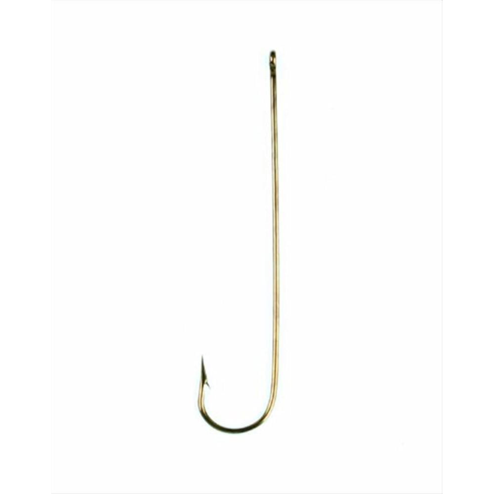 imageEagle Claw Cricket Aberdeen Light Wire Long Shank Hook Bronze One Size 215AH8