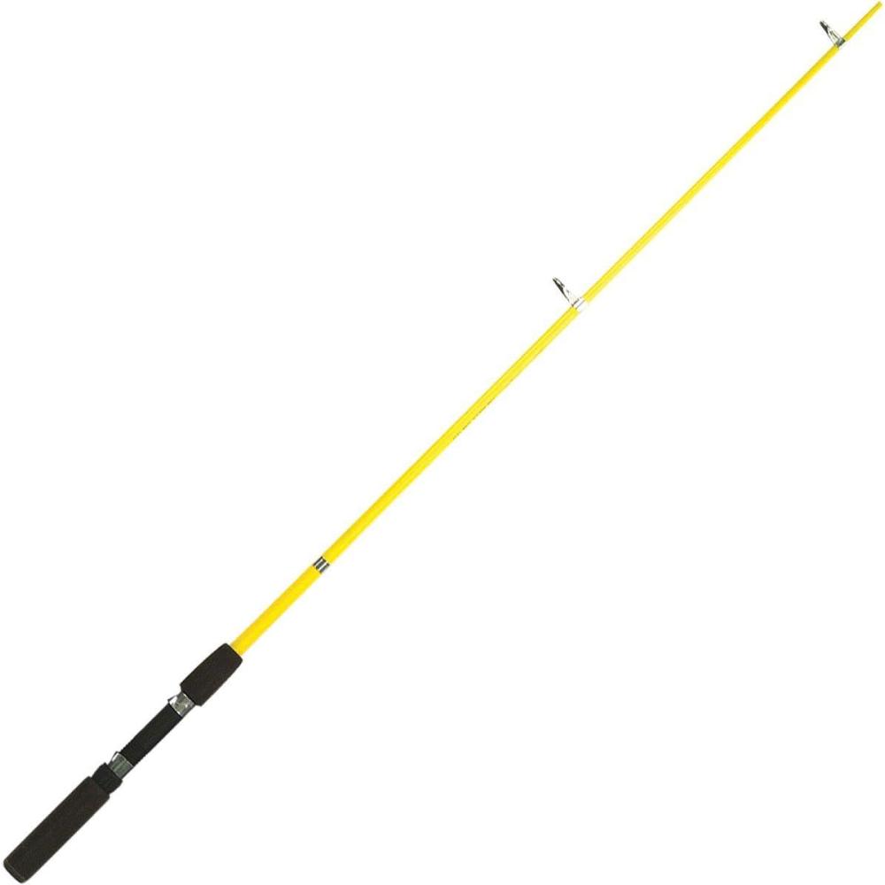 imageEagle Claw PackIt Telescopic Spinning Rod Yellow 5Feet 6Inch