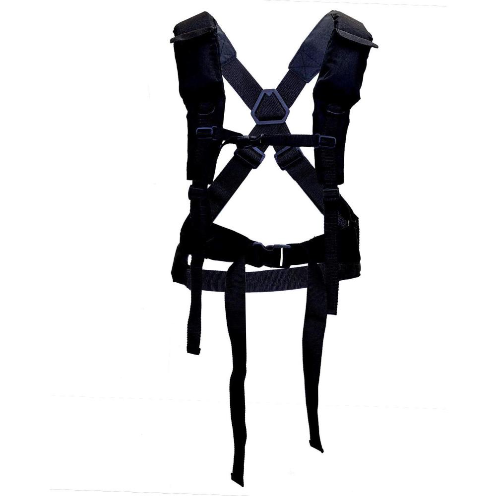 imageEagle Claw Sled Harness Black Adjustable