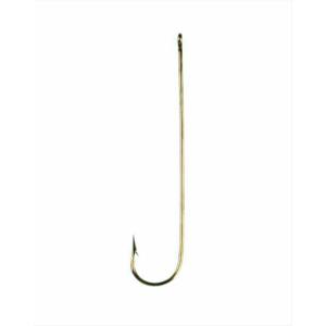 Eagle Claw Cricket Aberdeen Light Wire Long Shank Hook, Bronze, One Size (215AH-8)