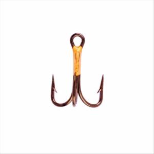 Eagle Claw Lazer Sharp 90 ° Double Round Bend St Point Bronze(Bronze)