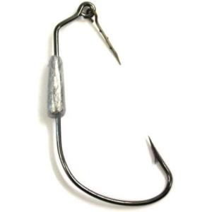 Eagle Claw 90° Double Round Bend ST Point, Black, 5/0 (L11114G-5/0)