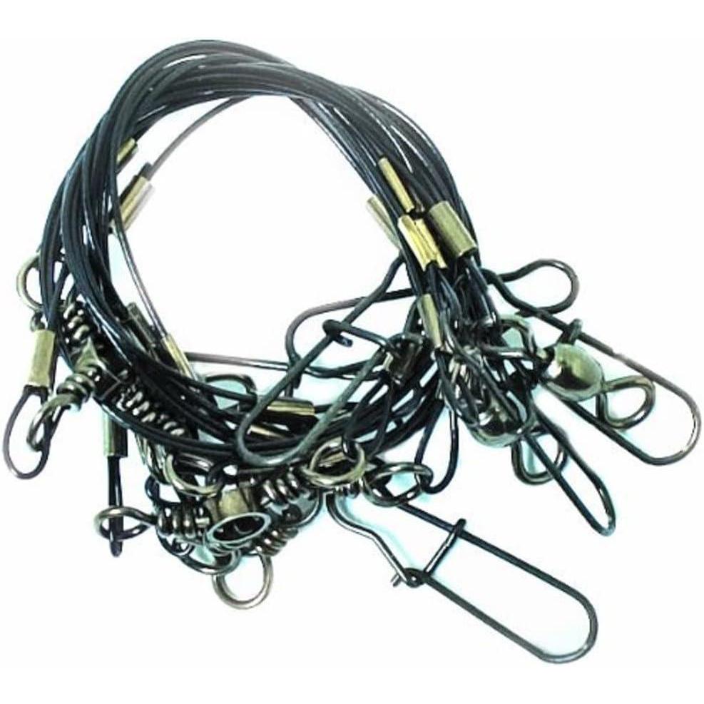 Lazer Double Drop Drum/Snapper RIG Black Wire - Eagle Claw Fishing Tackle