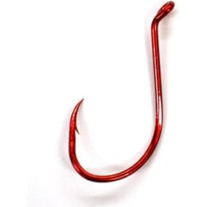 Eagle Claw Lazer Octopus Hooks – Red – Size 4 – Value Pack