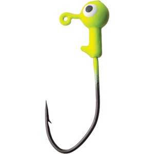 Eagle Claw Ls Pro-V Ball Head Jig 1/16Oz Chartreuse, One Size