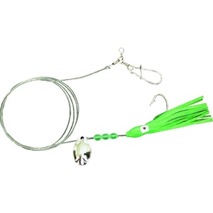Eagle Claw Lazer FLUKE Spinner Green/Glitter