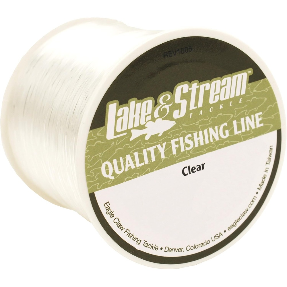 image:imageEagle Claw Lake and Stream Mono Line Clear 90 yd60 lb
