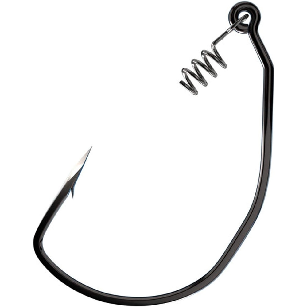 image:imageEagle Claw TK16030 Trokar Magnum Swimbait Hook Platinum Black Size 30 Per 3