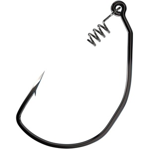Eagle Claw TK160-3/0 Trokar Magnum Swimbait Hook, Platinum Black, Size 3/0 (Per 3)
